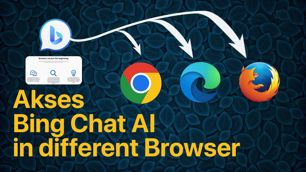 Start Bing Chat AI on Chrome or Firefox
