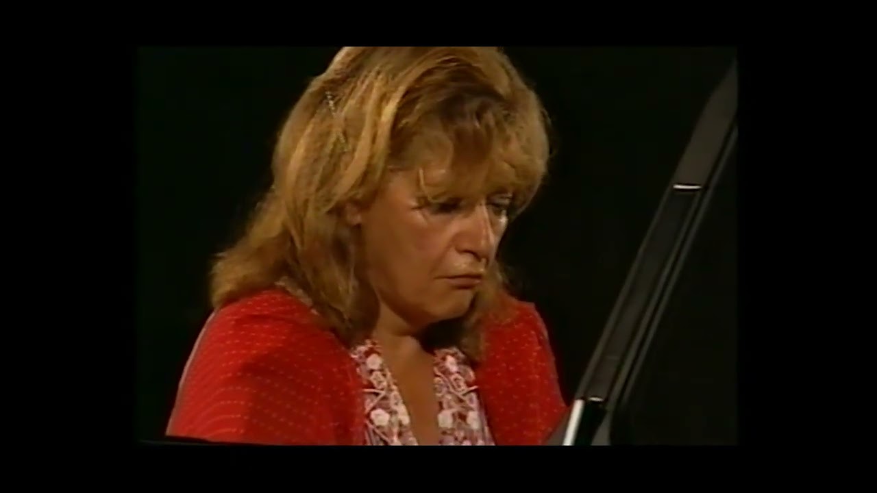 Idil Biret Recital at the Roman theatre at Aspendos, Turkey July 1997