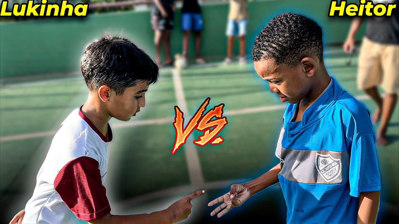 Lukinha vs Heitor - o grande desafio de X1 🔥