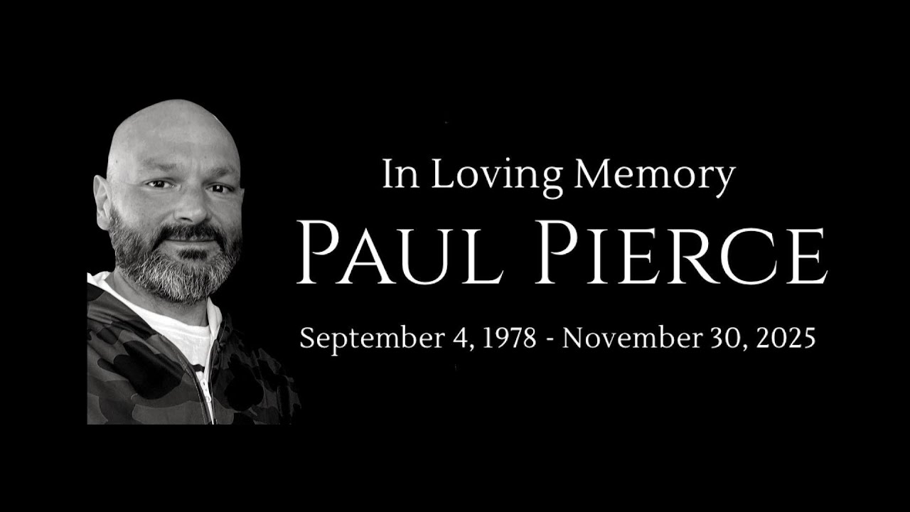 Funeral Service for Paul Pierce, September 4, 1978 - November 30, 2025