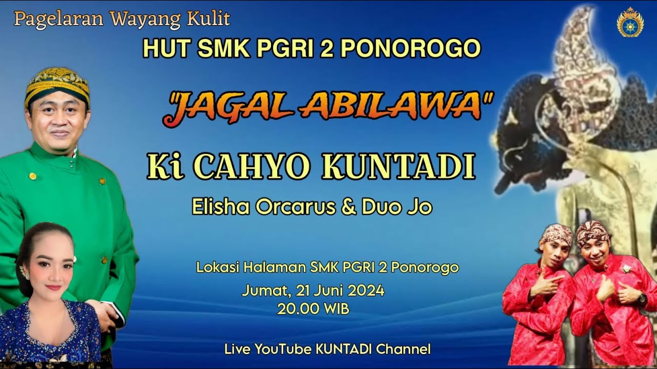 #WAYANG KULIT KI CAHYO KUNTADI || Lakon JAGAL ABILAWA