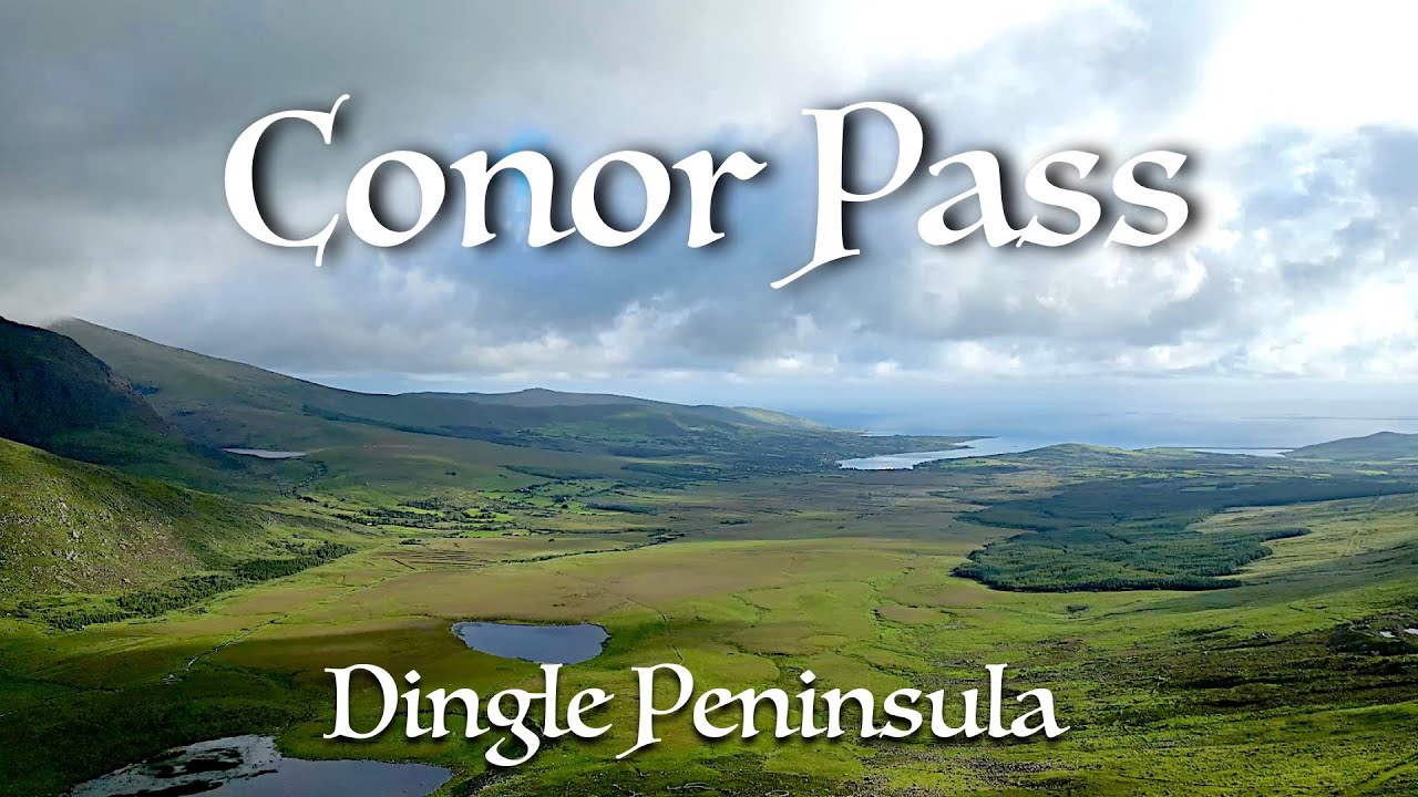 Conor Pass , Dingle Peninsula, Ireland - Kerry Seas National Park