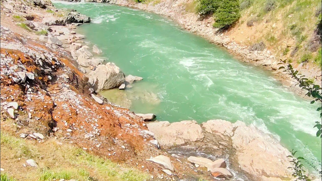 Kirkham Hot Springs on the Payette River Idaho
