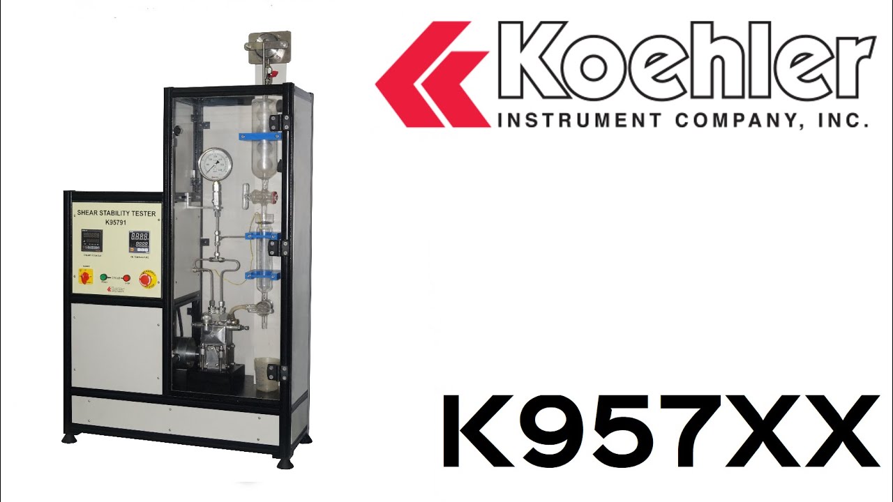 K957XX - Shear Stability Tester (Operational Video) [English]