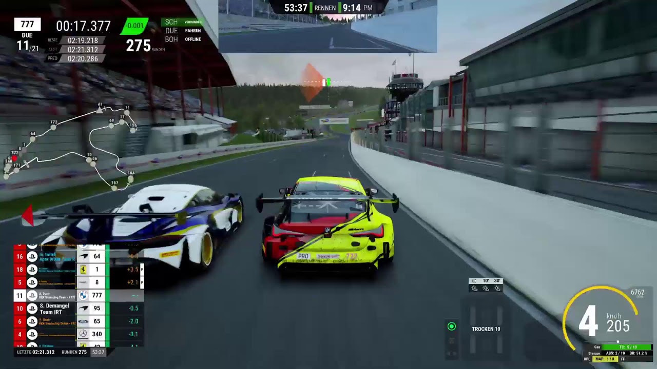 ACC | vRCr 12H von Spa | KEK Simracing Team #777