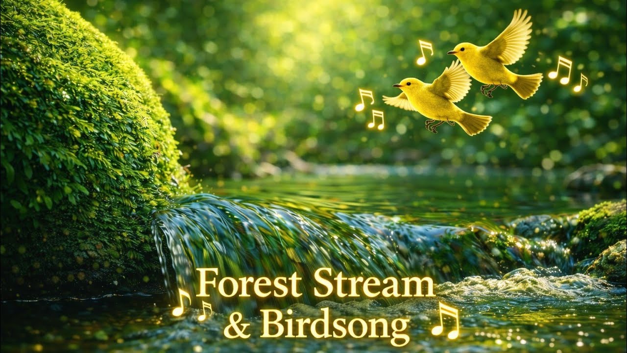 488 Forest Stream & Birdsong – Pure Nature Sounds for Relaxation
