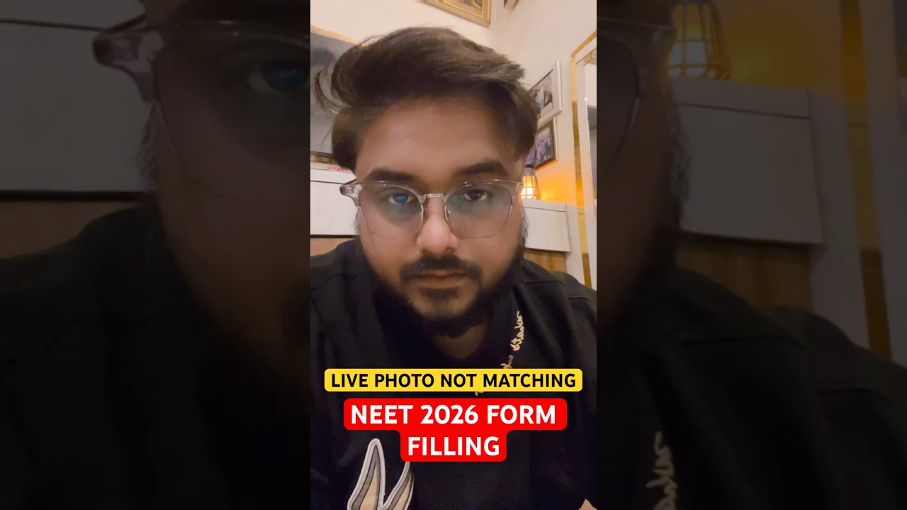 Live Photo Not Matching AADHAR CARD UPDATE Issue Neet UG 2026 Registration Form Filling #MBBS #Neet