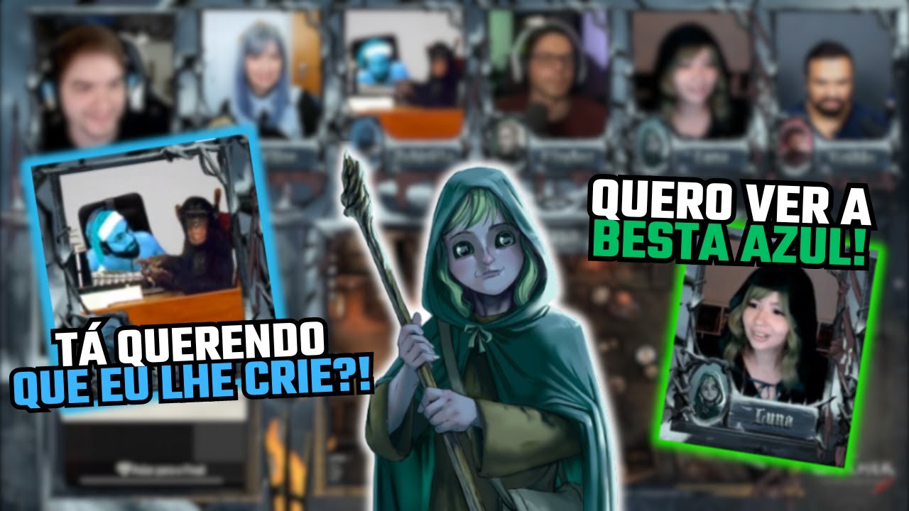 LUNA ENCONTRANDO O GRUPO PELA PRIMEIRA VEZ - RPG The Witcher - 2ª Temporada - Ep 1 | Cortes do RPG