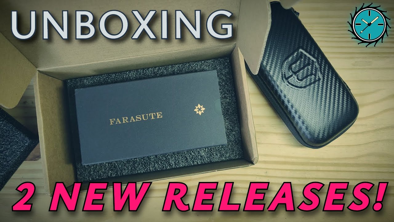 unboxing new releases from Watchdives and Farasute