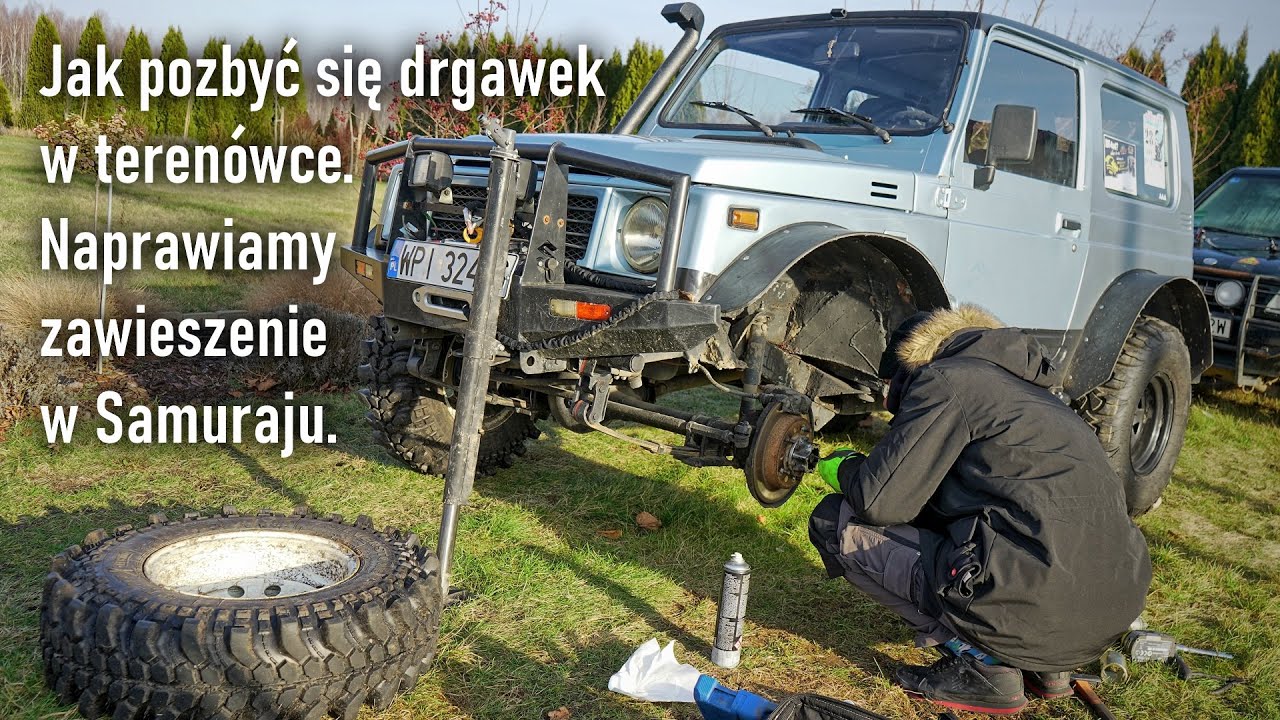 Jak pozbyć się drgawek w terenówce. Naprawiamy zawieszenie w Samuraju.