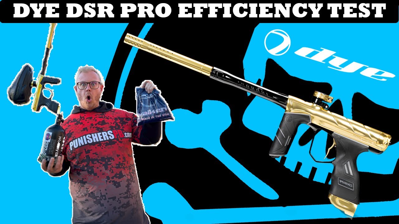 (Почти) целый ящик краски?! | Тест эффективности Dye DSR Pro | Один из самых эффективных маркеров!