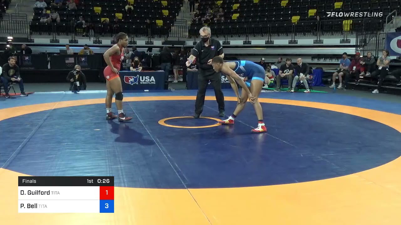 76 Kg Final - Dymond Guilford, Titan Mercury Wrestling Club (TMWC) Vs Precious Bell, Titan Mercury