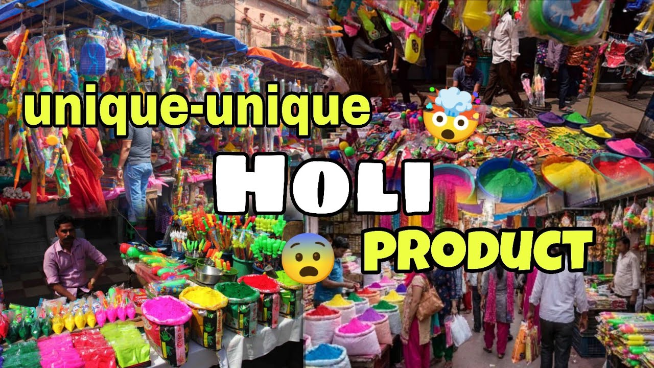 Unique & different holi products 🤯| kratyansh sharma |