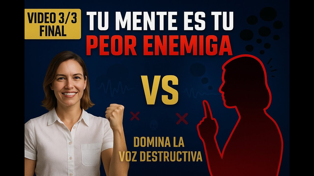 Tu Mente Es Tu Peor Enemiga: El Método Para Dominar Los Pensamientos Que Te Destruyen