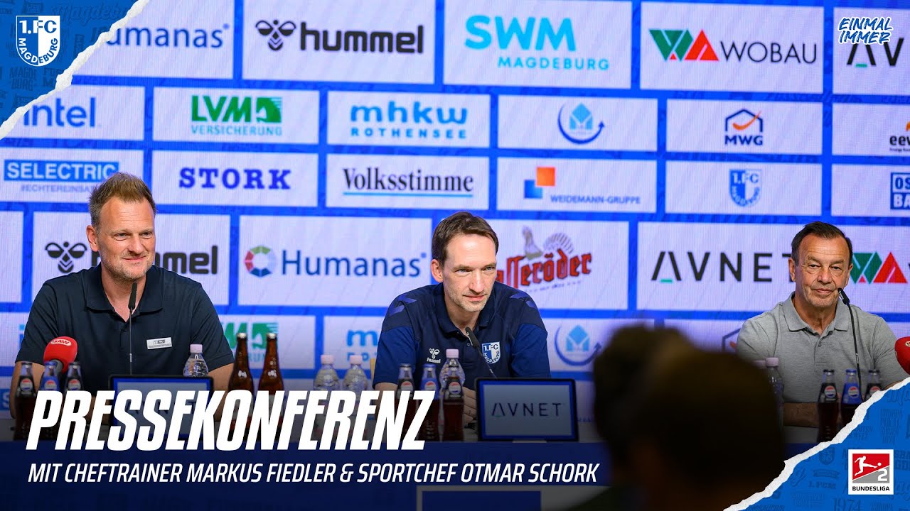 „Ich bin froh, hier zu sein.“ | PK zur Vorstellung von Cheftrainer Markus Fiedler