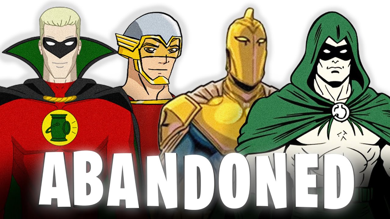 10 Oldest Superheroes Abandoned by DC