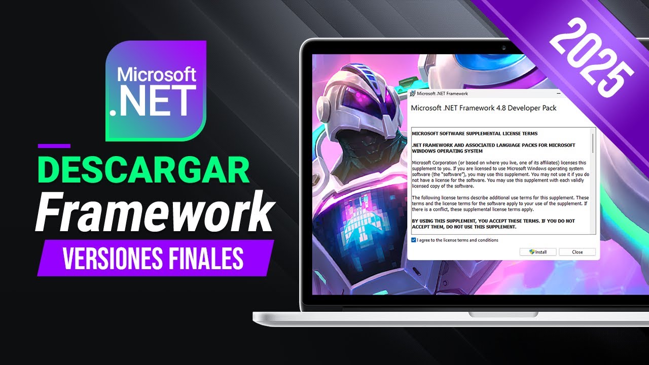 Descargar todos los Microsoft .NET Framework, .NET Core, .NET 2025 (Actualizado)