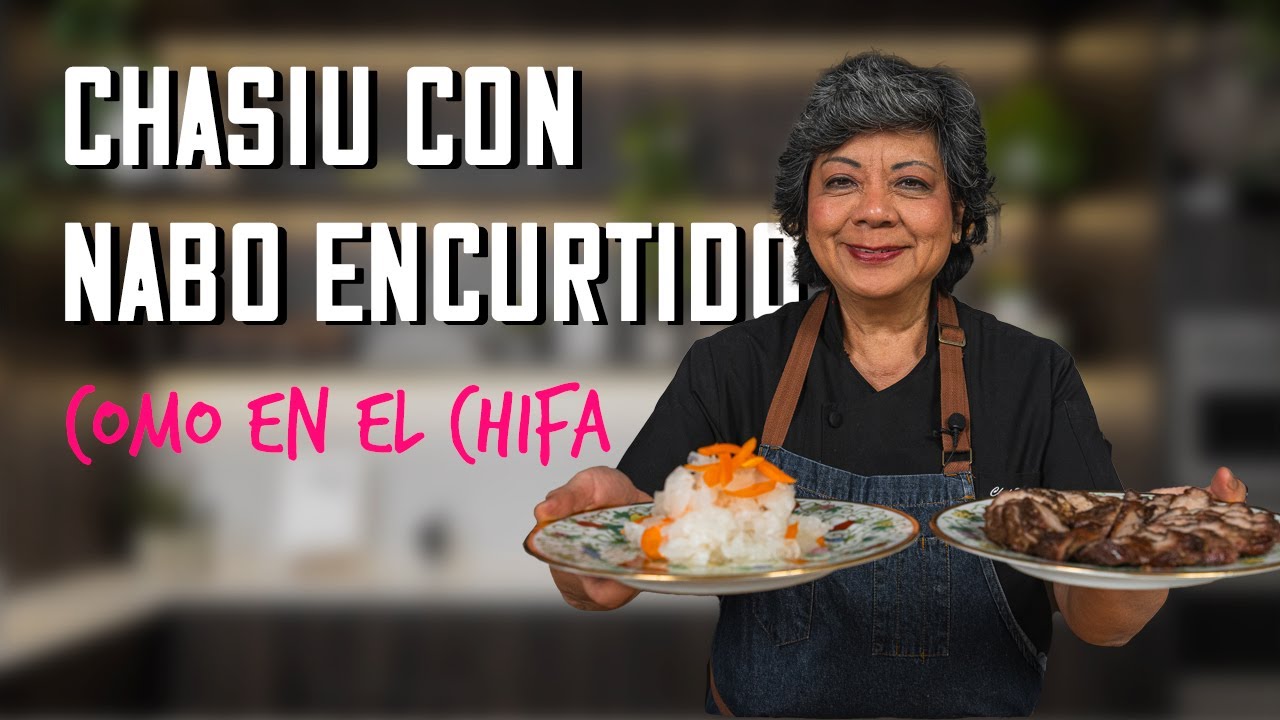 TE ENSEÑO A PREPARAR CHASIU CON NABO ENCURTIDO | ELEVA TU JUEGO CULINARIO CON LA CHEF PATI CHONG