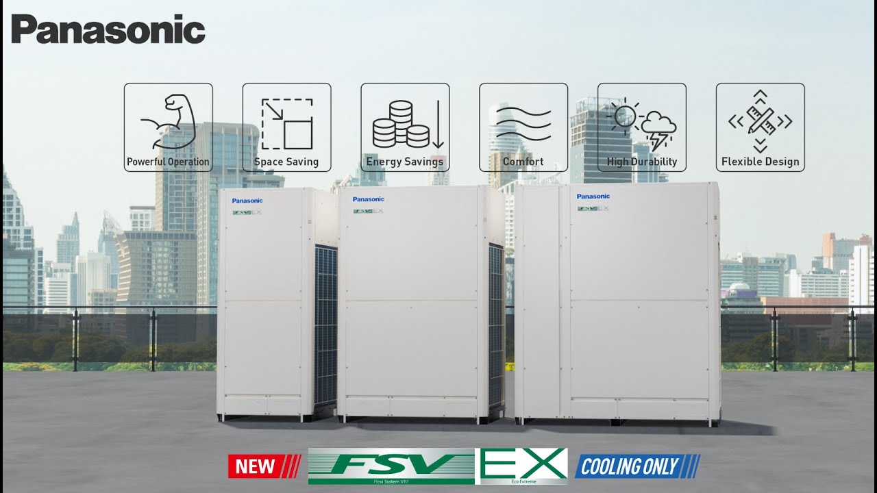 The NEW Panasonic FSV-EX Cooling Only VRF MS3 Series (full version)