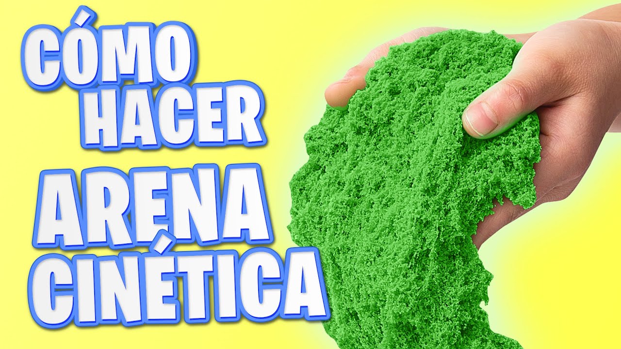 ¿Cómo hacer arena cinética? Comprobando recetas