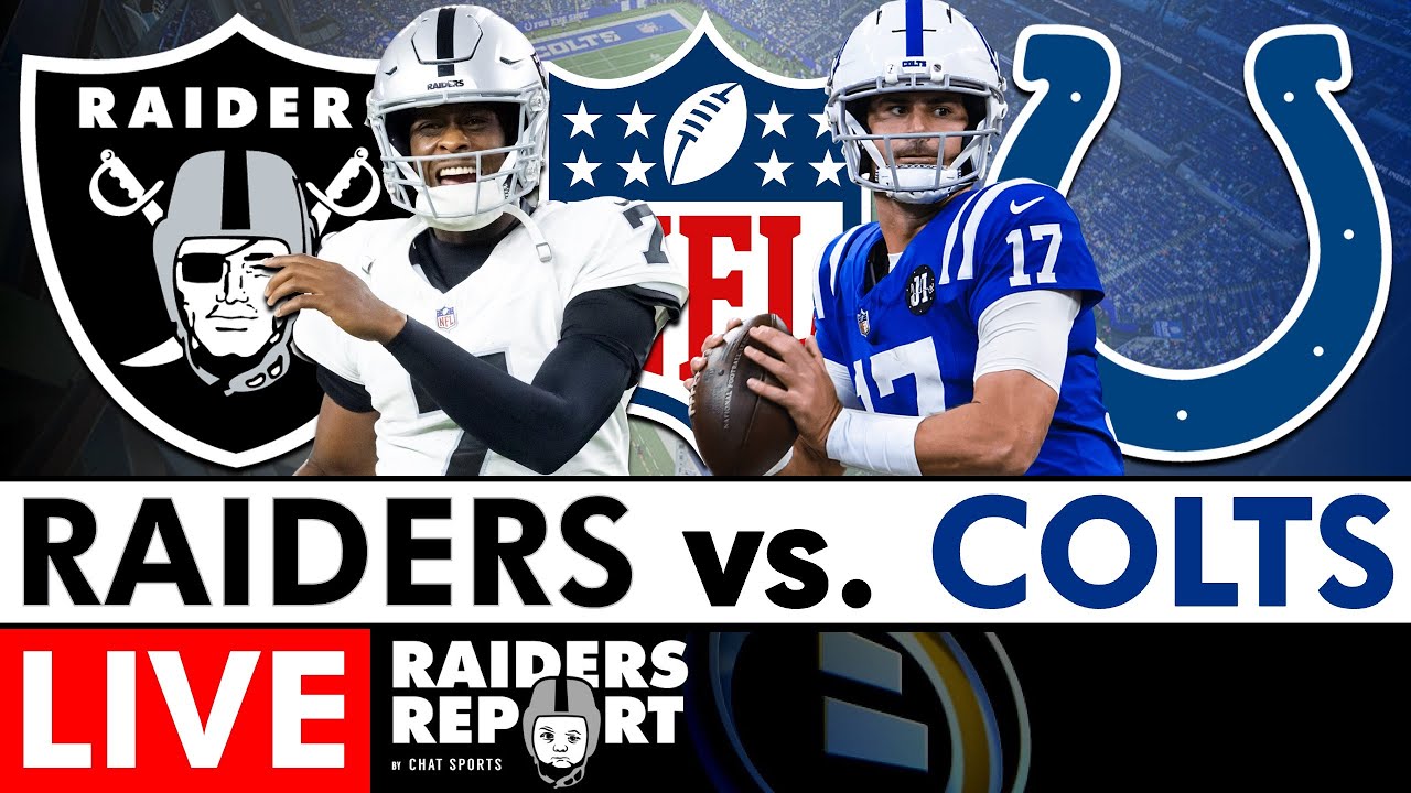 Raiders vs. Colts Live Streaming Scoreboard, Play-By-Play, Highlights & Stats | NFL Week 5 On FOX