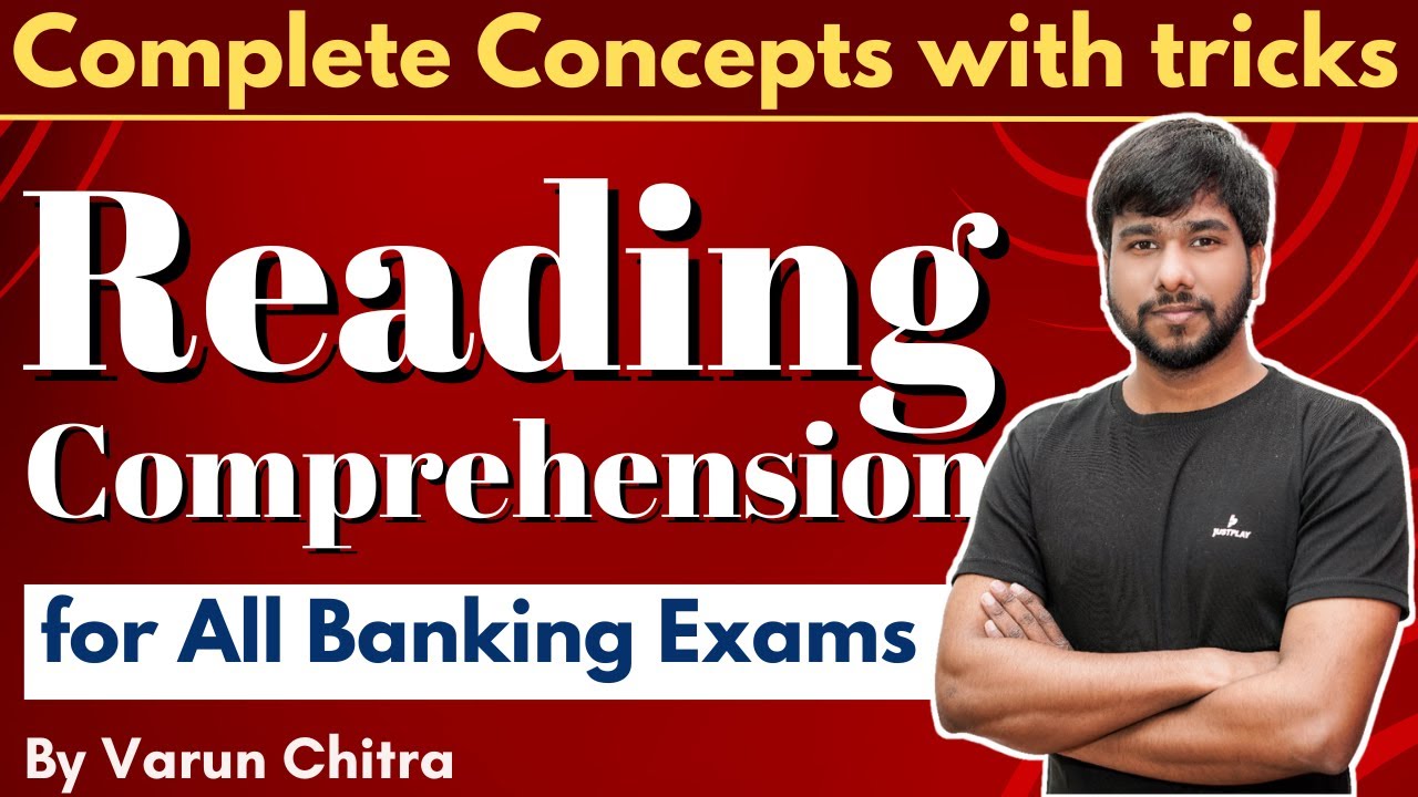 READING COMPREHENSION को SOLVE करने के लिए सबसे आसान तरीके | Varun Chitra Sir | English | StudyQuick