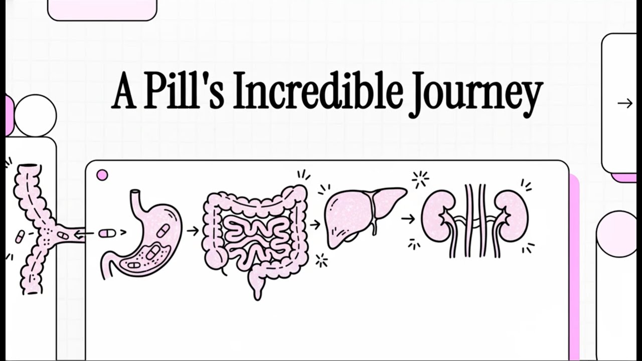 What Happens AFTER You Swallow A Pill? (The Incredible Journey)