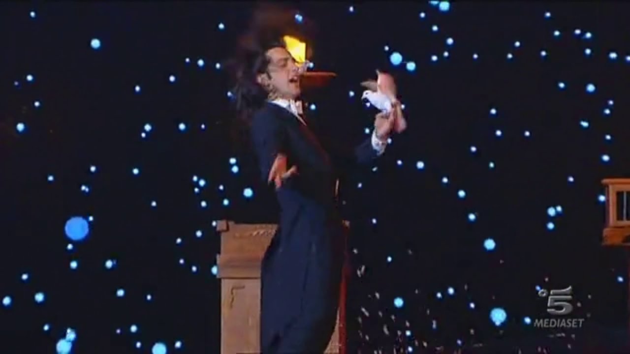 Emanuele d'Angeli al programma di CANALE 5 