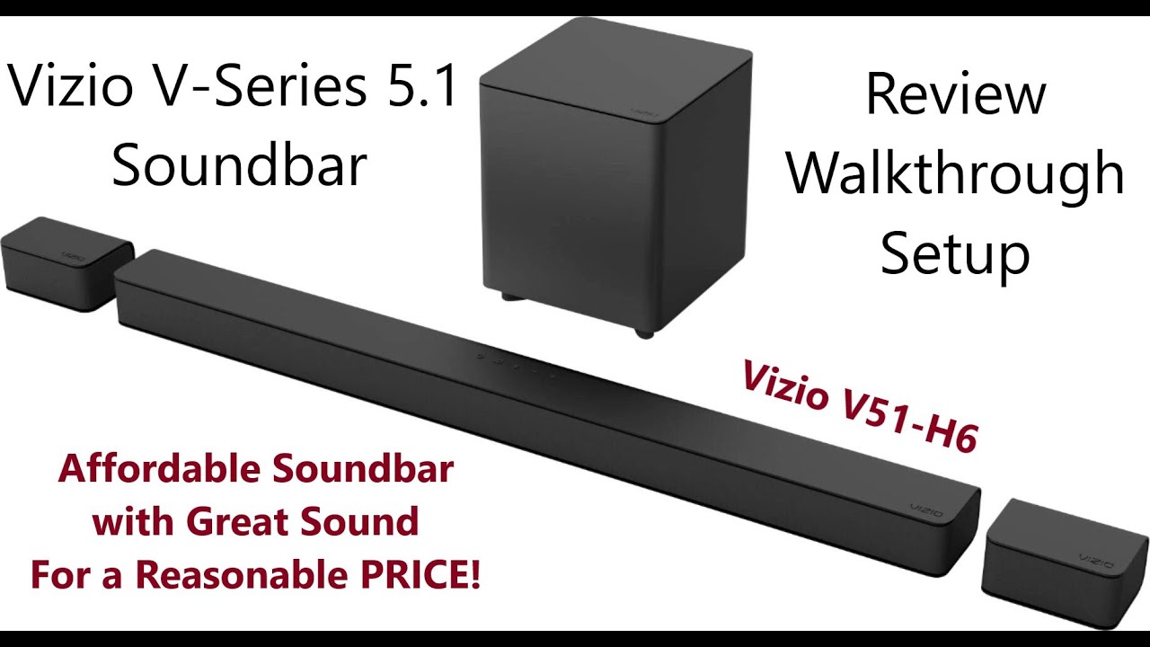 Саундбар Vizio V-Series 5.1 — Обзор — Пошаговое руководство — Настройка — Декабрь 2020