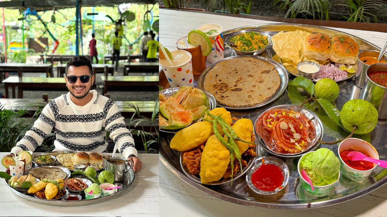 Nashik's Most Famous Peru chi Wadi Royal 'Misal Thali ' | Peru cha wadi