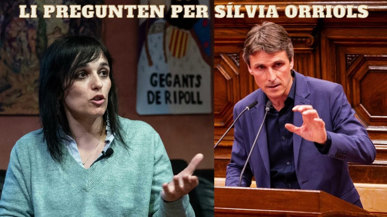 PATÈTIC! Pregunten a SALVADOR VERGÉS de JUNTS per SÍLVIA ORRIOLS i NO RESPON