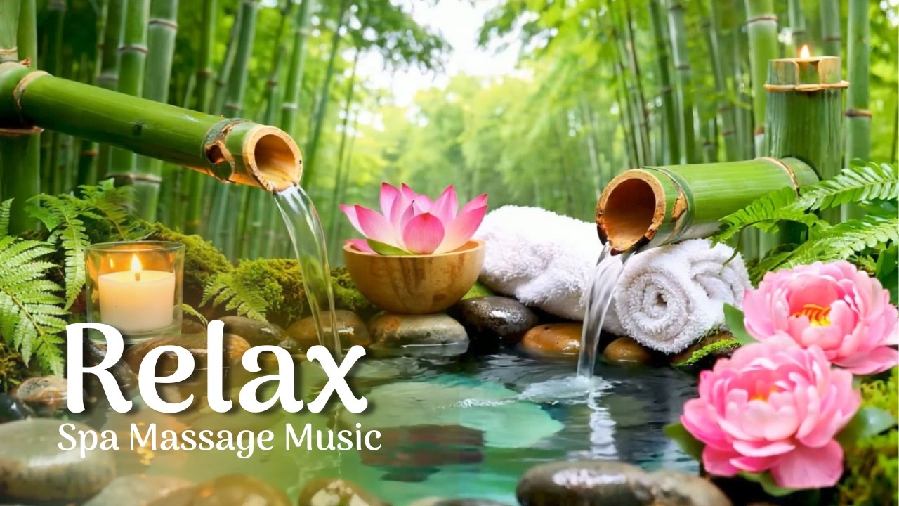 Fall Asleep in 5 Minutes | Spa Music with Water Sounds for Deep Sleep & Insomnia