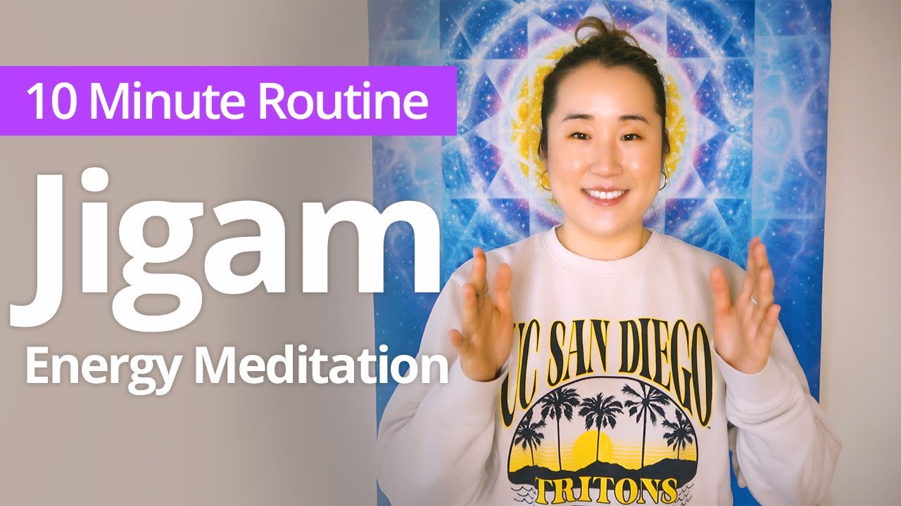 Jigam ENERGY MEDITATION for Overthinking and Anxiety | 10 Minute Daily Routines #meditation