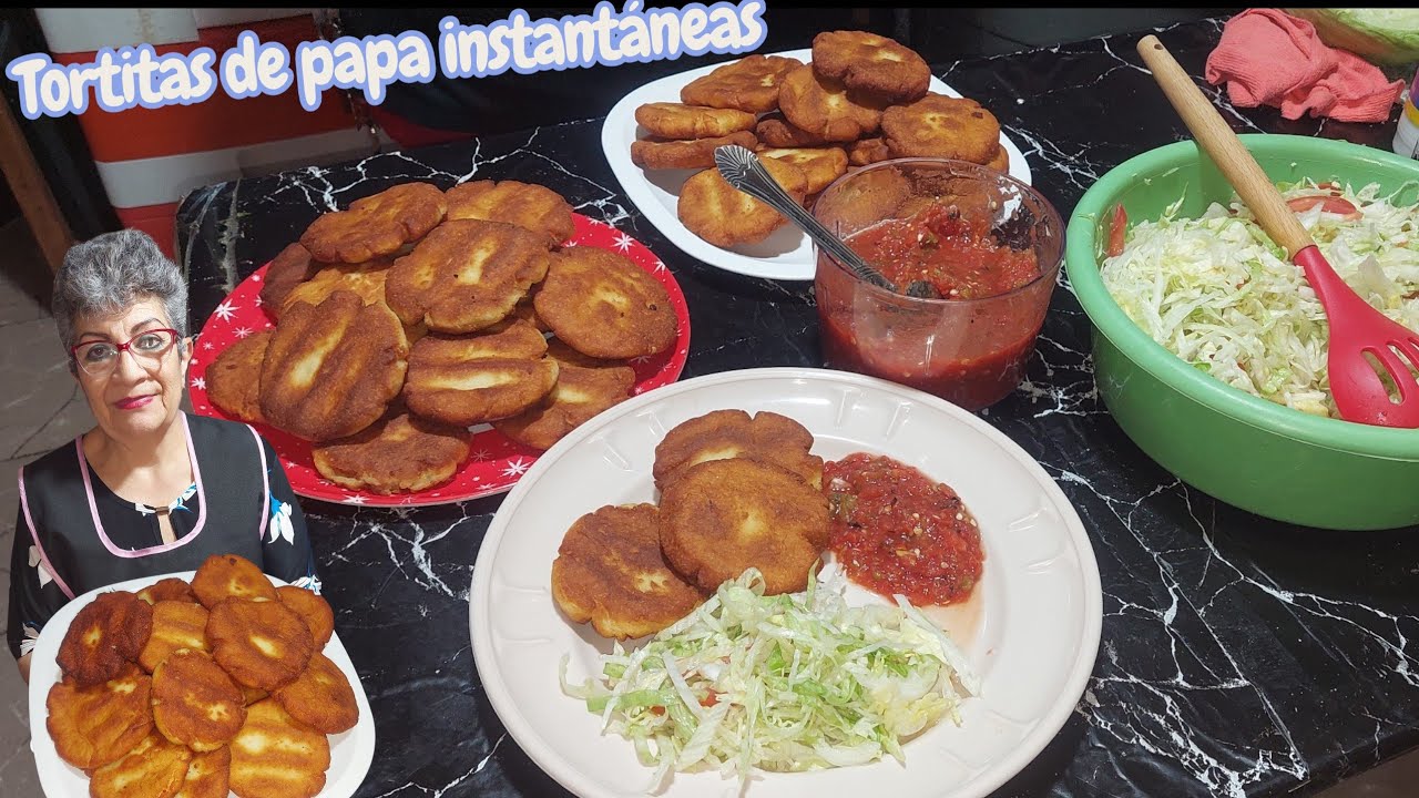 Tortitas de papa instantáneas perfectas para esta cuaresma 