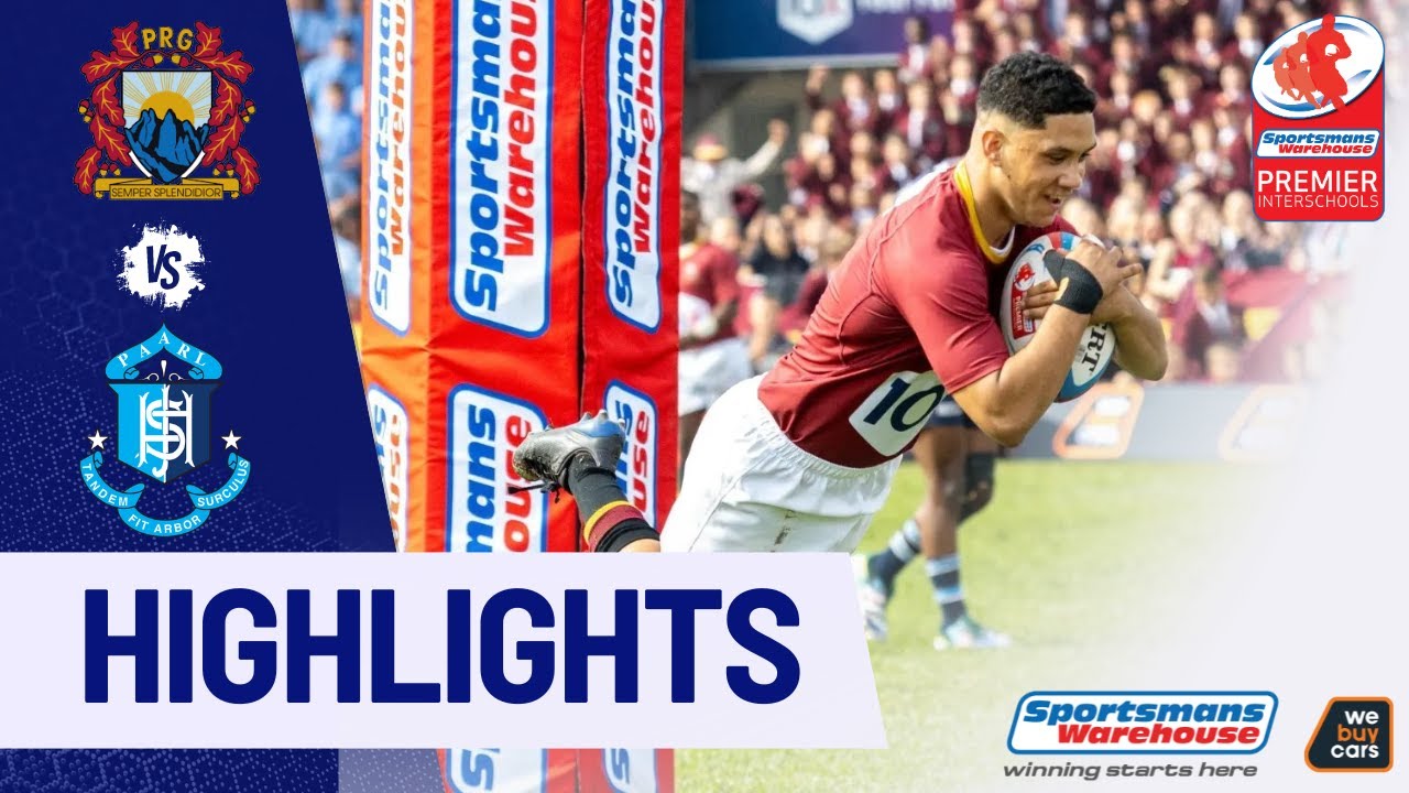 RUGBY HIGHLIGHTS | PAUL ROOS VS PAARL BOYS HIGH | 2024