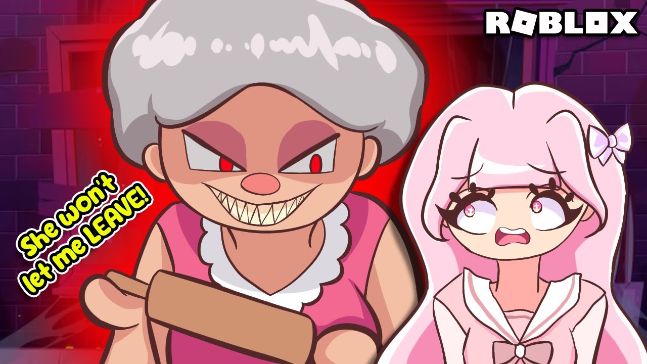 Grandma Won't Let me LEAVE! | Roblox | Grandma Visits Story