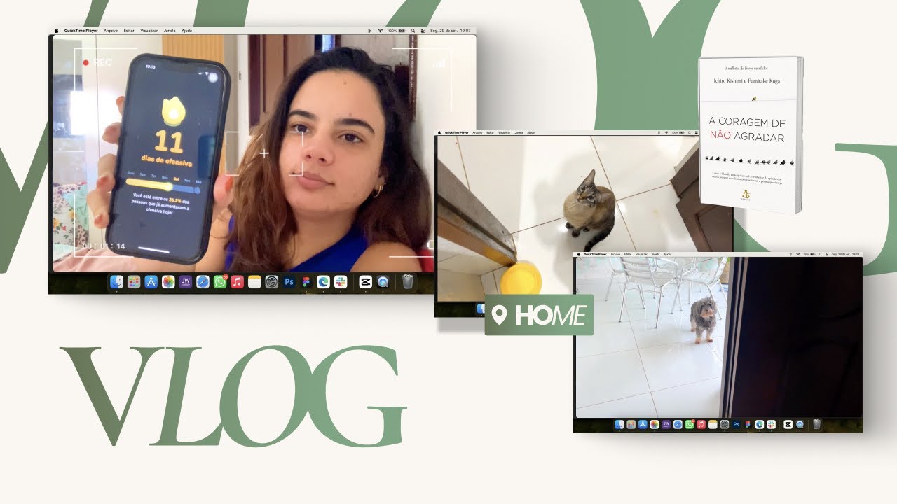 Tudo bem não estar bem | VLOG | Slow morning | Rotina simples | Livro