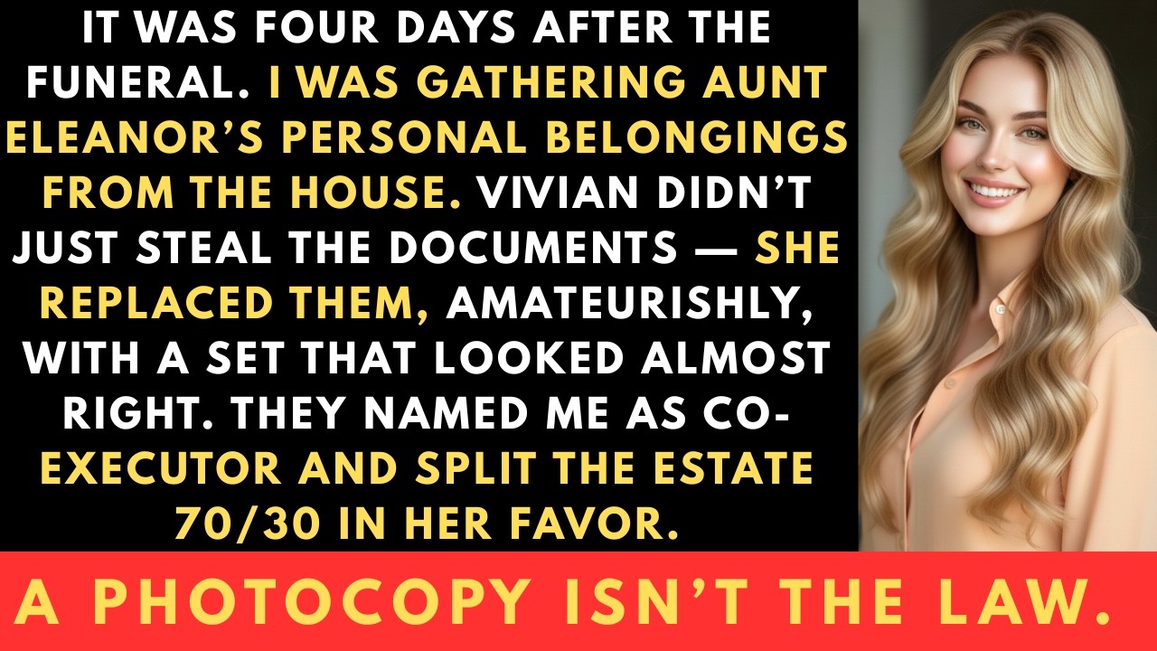 My Cousin Stole My Inheritance Papers — Until the Judge Asked for the Originals