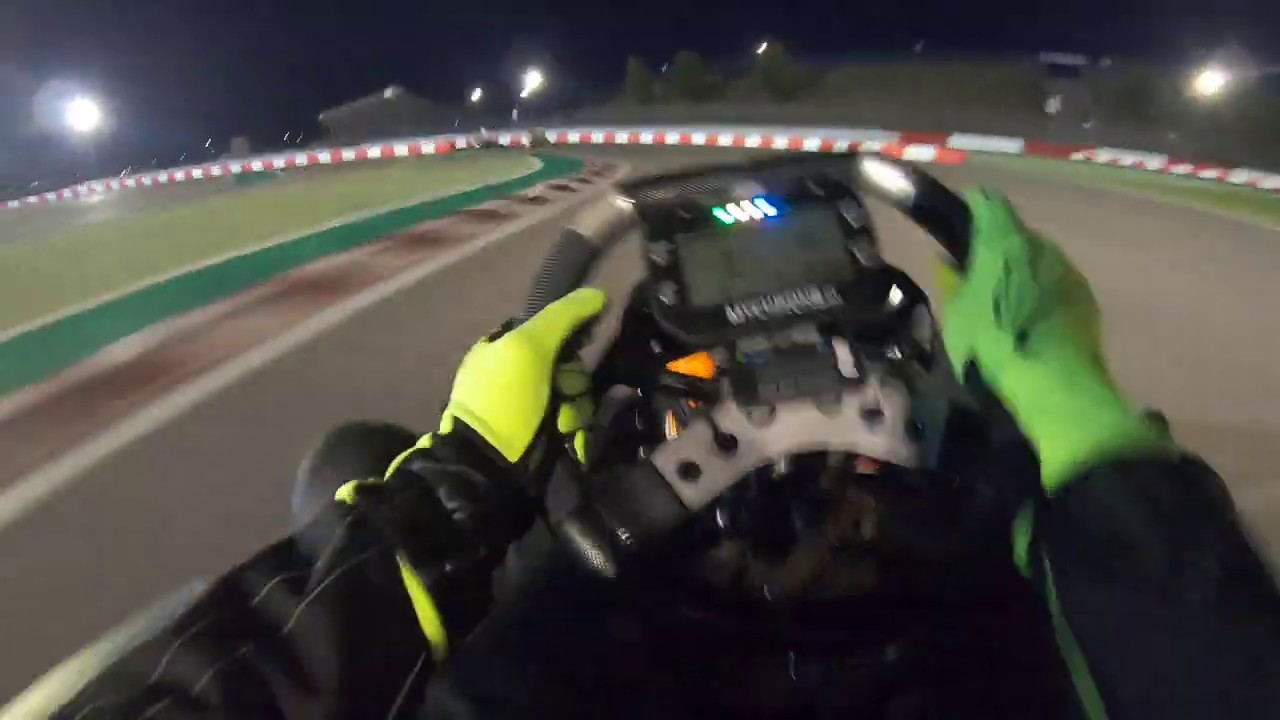 INSANE ON BOARD MISANO GO-KART BY NIGHT!!!