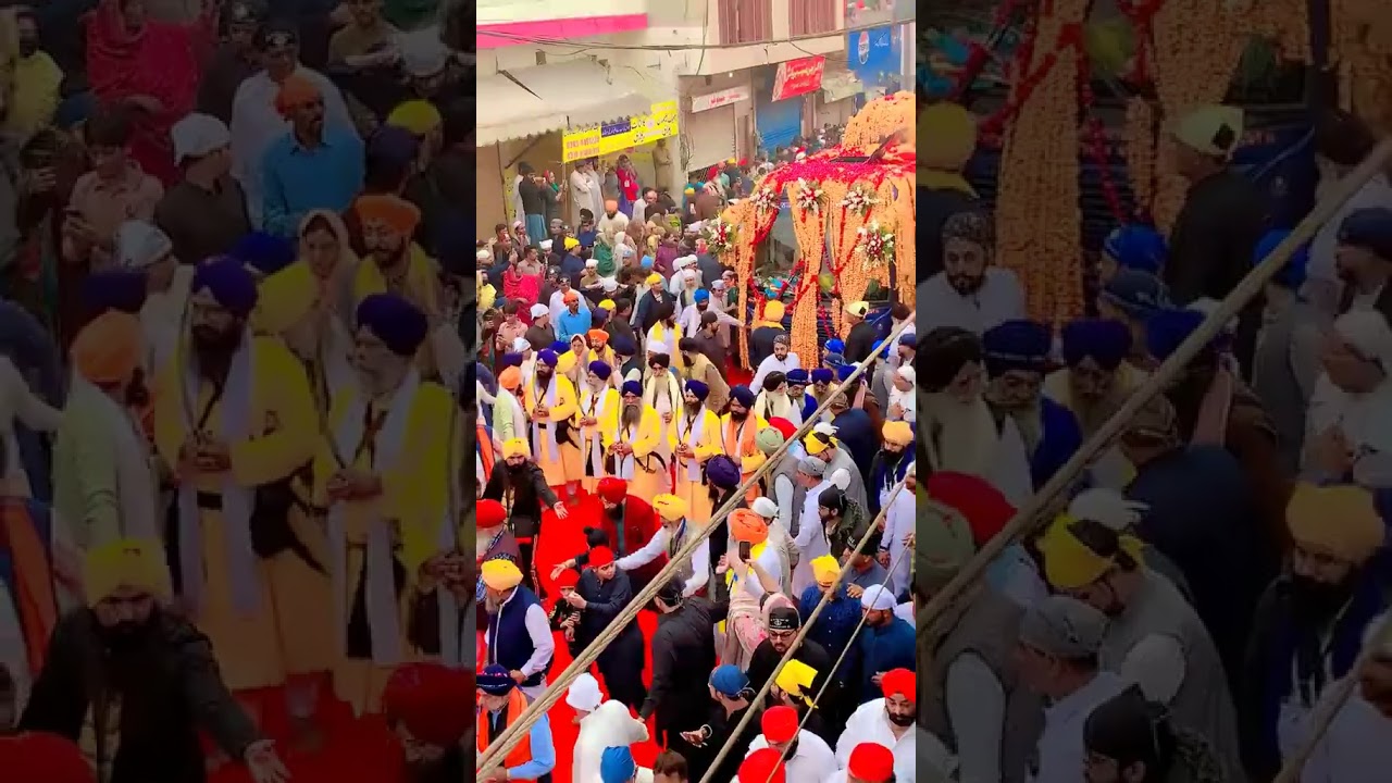 555th Nagar Kirtan Janam Asthan Nankana Sahib #555thgurpurab #nagarkirtan #nankanasahib #foryou