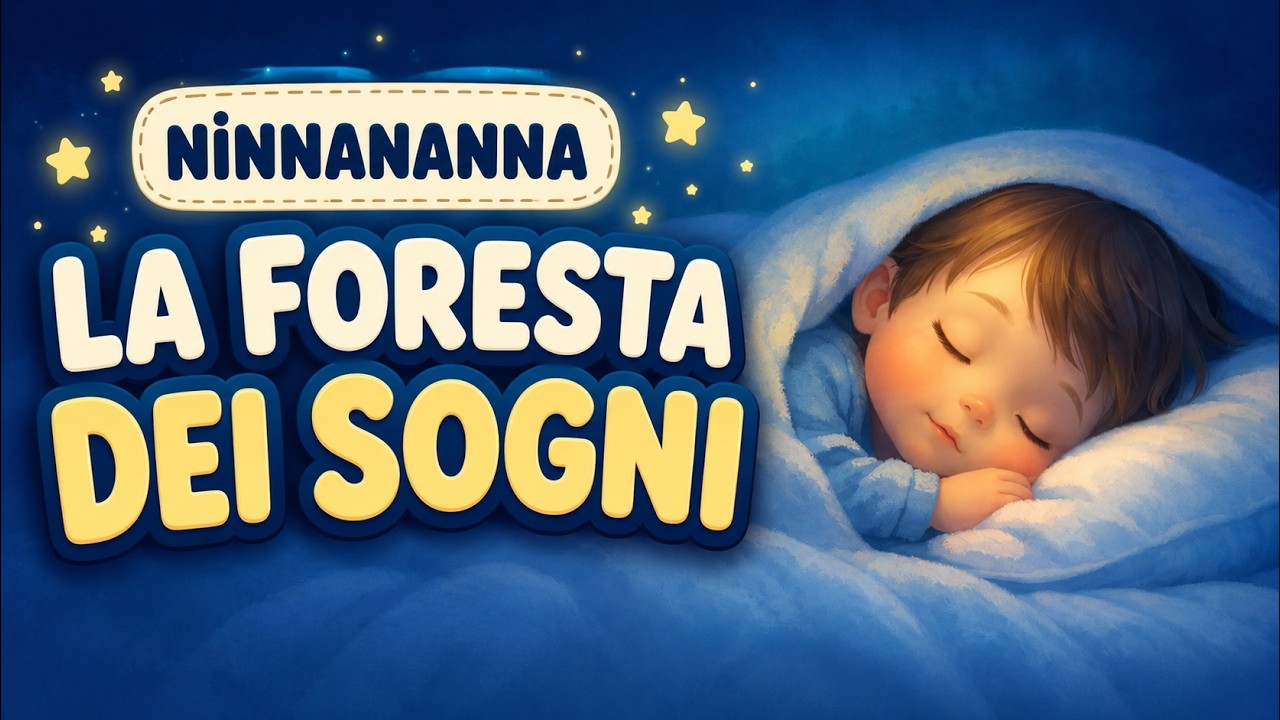 🌲 La Foresta dei Sogni: Ninnananna Dolce per Addormentarsi (0-4 anni)