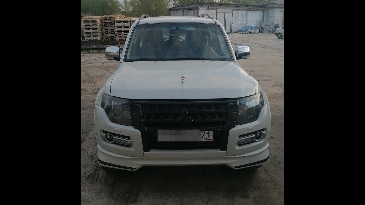 Антикор нового Mitsubishi Pajero 4.
