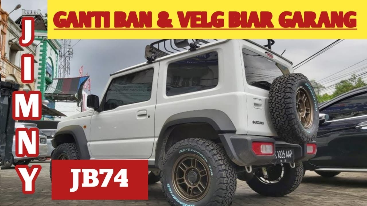 Suzuki Jimny JB74 with ENKEI RPT1 & BF GOODRICH