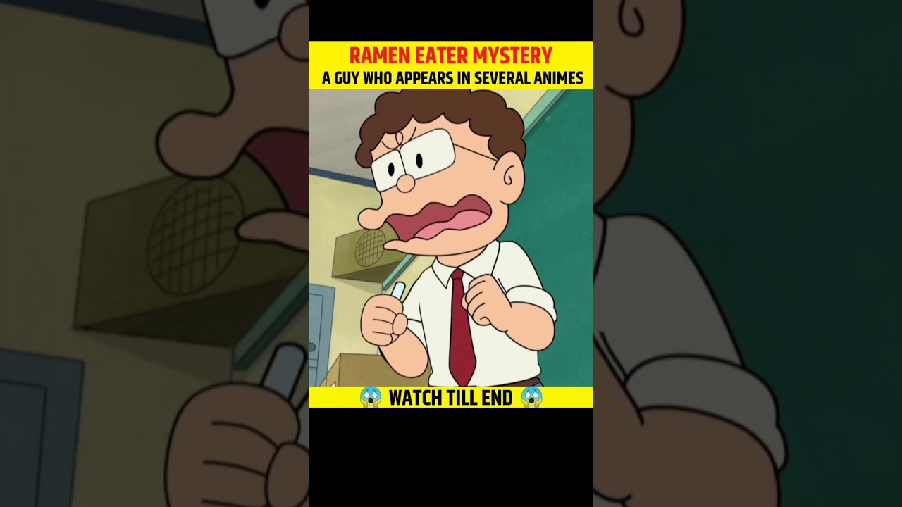 Mysterious Character Of Fujiko Fujio Anime's 😱 | Ramen Eater 🍜 | #doraemon #shorts #doraemoninhindi