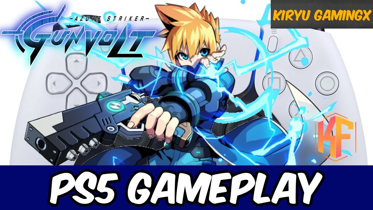 Azure Striker Gunvolt (PS5) Gameplay!