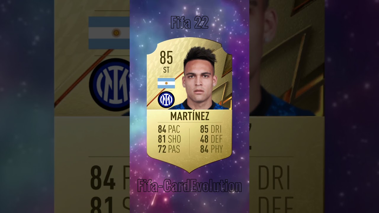 L'&eacute;volution De Lautaro Martinez De FUT18-FUT24 #shorts #edit #football #viral #youtubeshorts #short