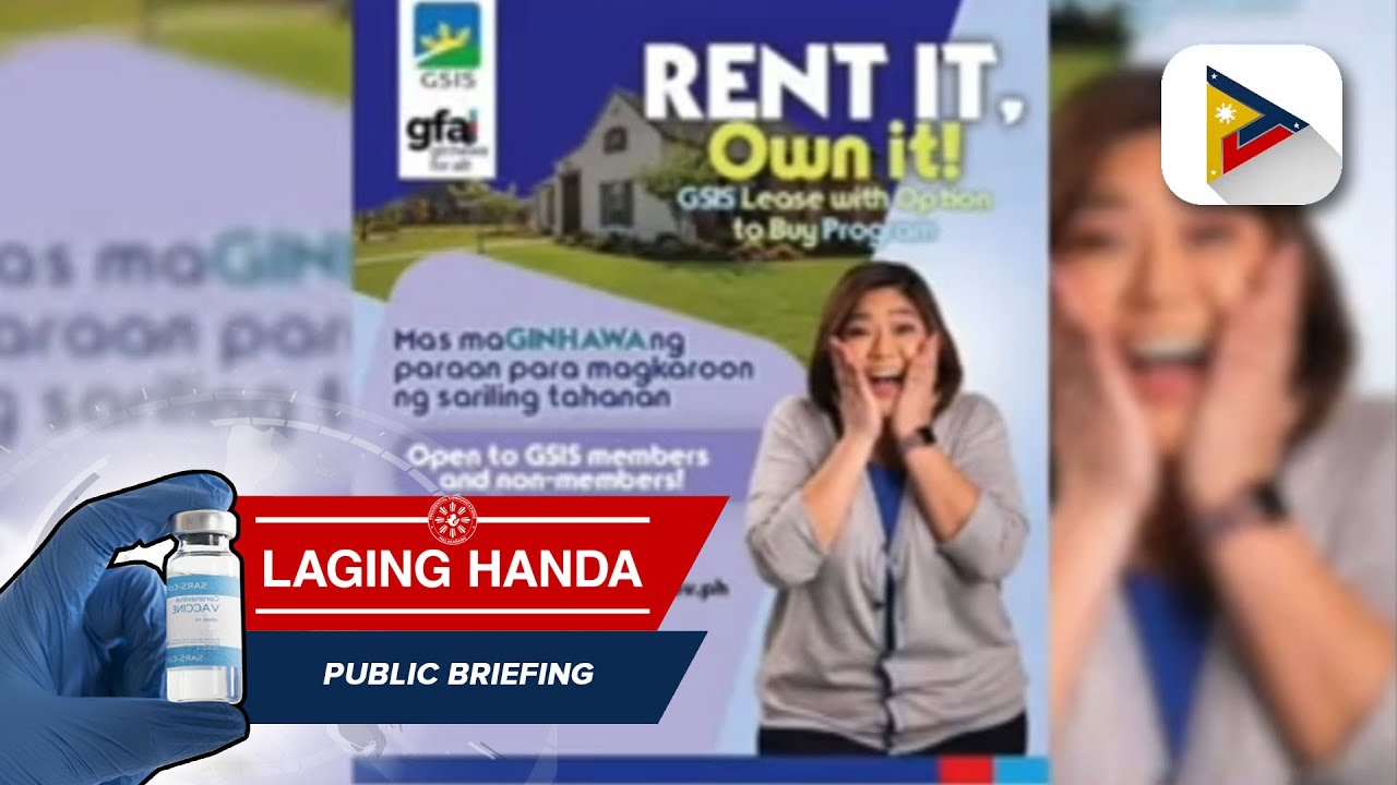 Lease with Option to Buy Program, handog ng GSIS sa mga miyembrong gustong magkabahay