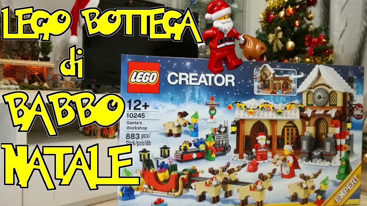 LEGO BOTTEGA di BABBO NATALE! Set 10245 Santa's Workshop