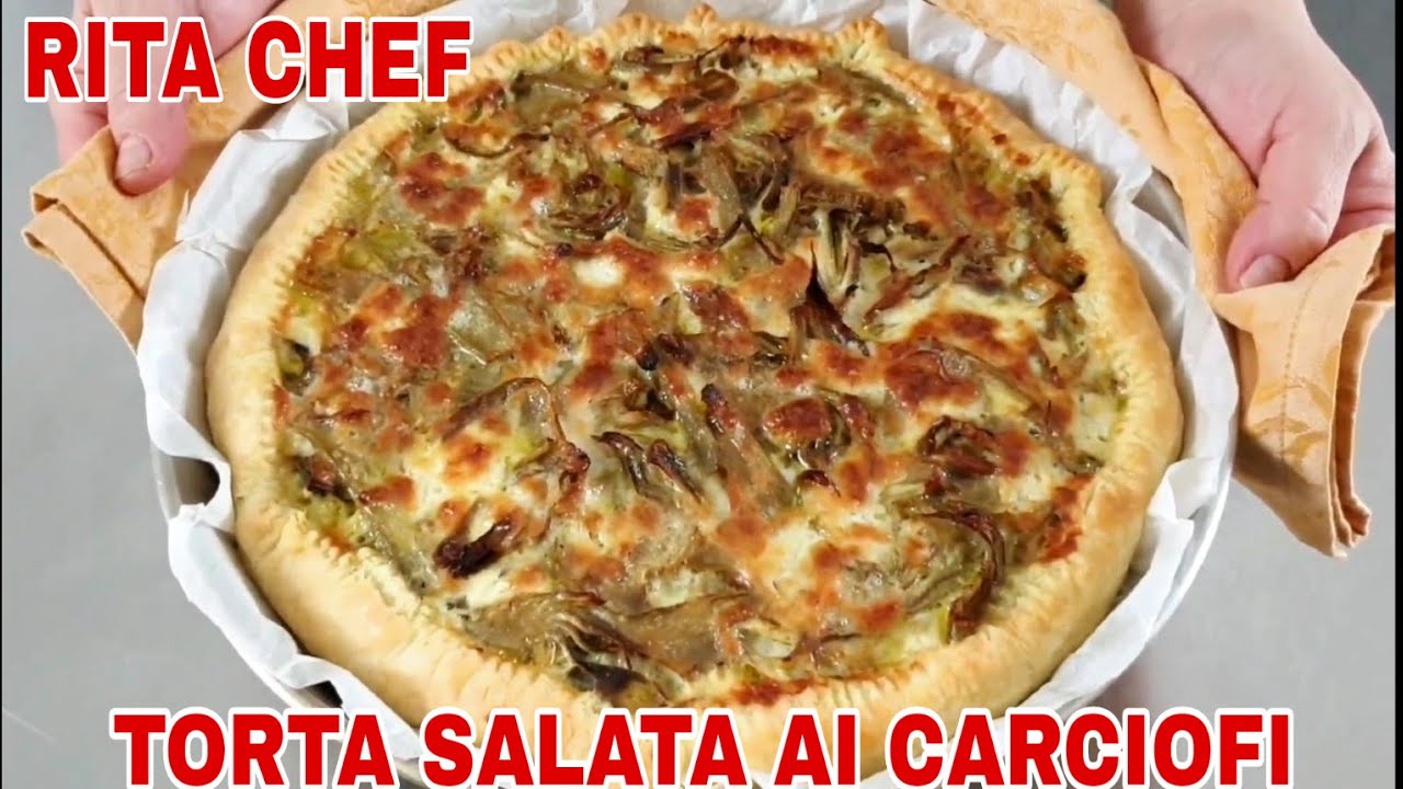 ПИКАНТНЫЙ ПИРОГ С АРТИШОКАМИ⭐РИТА ШЕФ-ПОВАР | SAVORY PIE WITH ARTICHOKES.