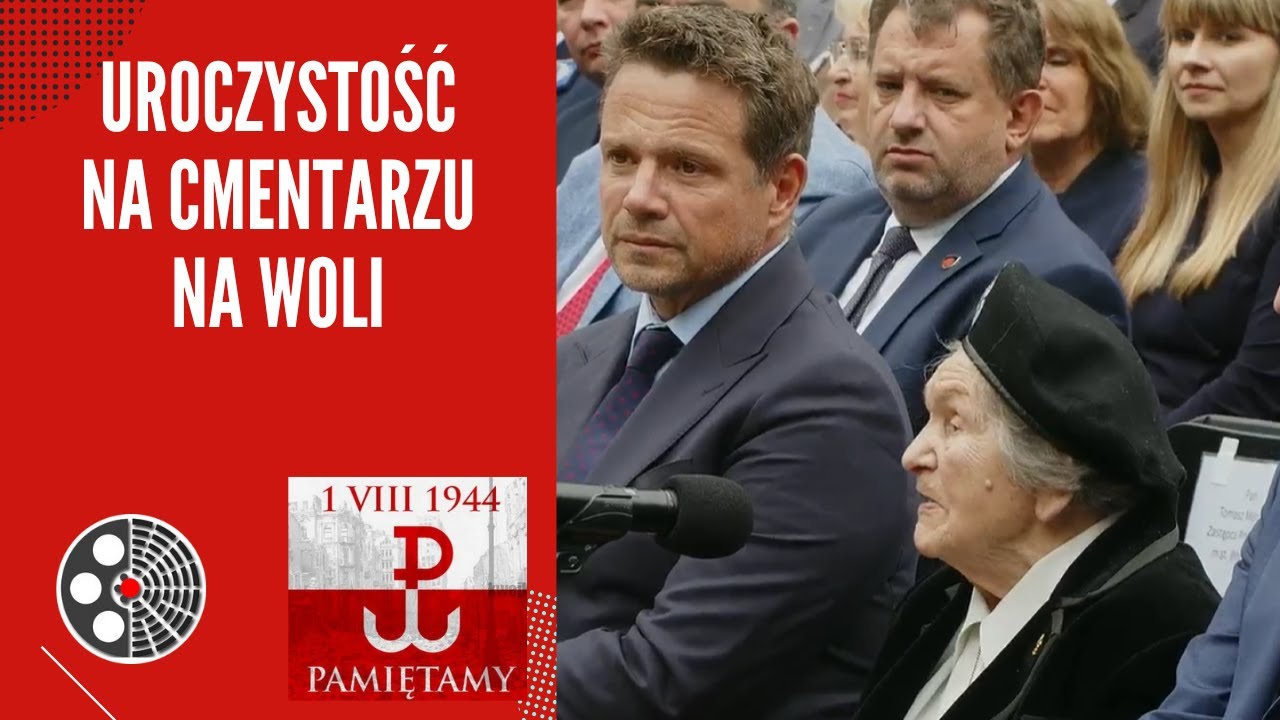 Uroczystość na Cmentarzu na Woli